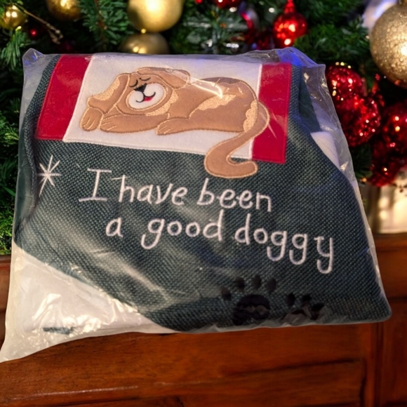 🐾 Christmas Good Doggy Stocking, New - Picture 2 of 4